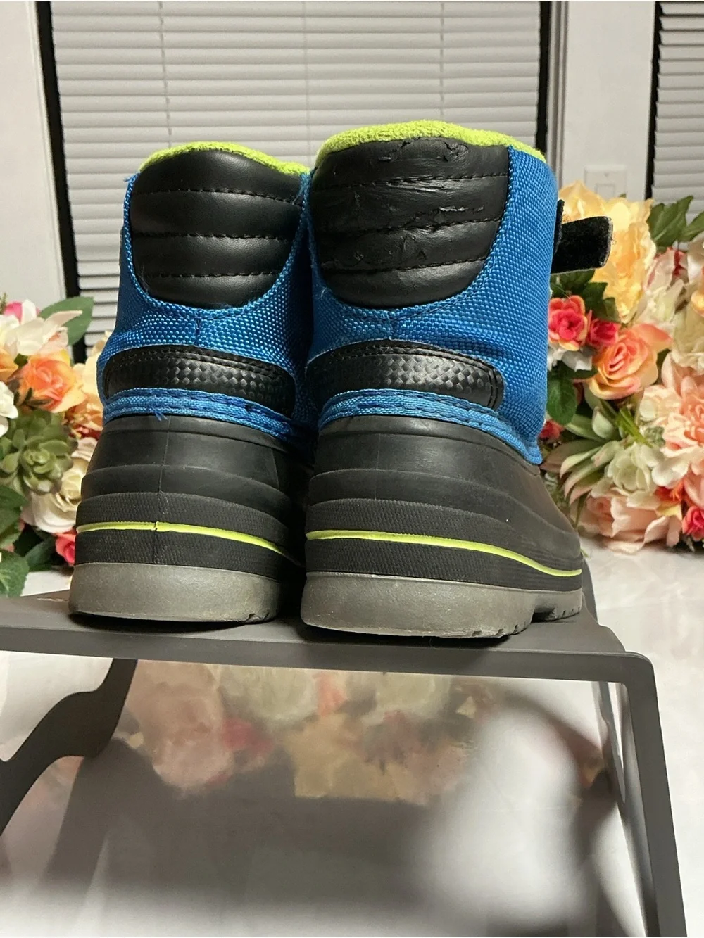 3/$20 Bundle 🌈 Wonder Nation Toddler Snow Boots Size 9 Thinsulate Blue